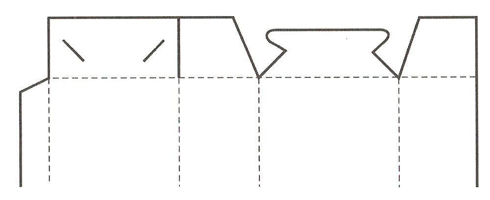 插鎖式包裝盒結(jié)構(gòu)設(shè)計(jì)圖